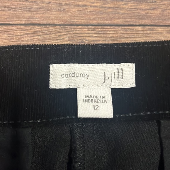 J. Jill black corduroy pants size 12 - Picture 3 of 8